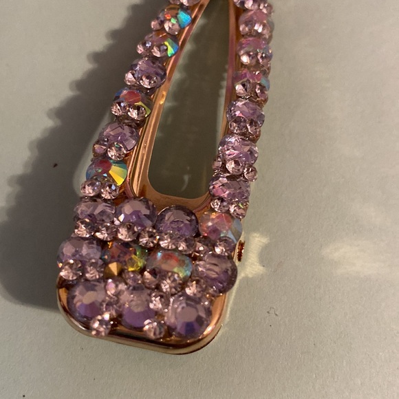 Gold tone hair clip multicolor - Picture 2 of 4